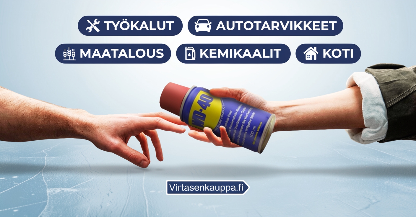 Virtasenkauppa.fi Facebook ad: Nopeaa, luotettavaa ja reilua kaupantekoa