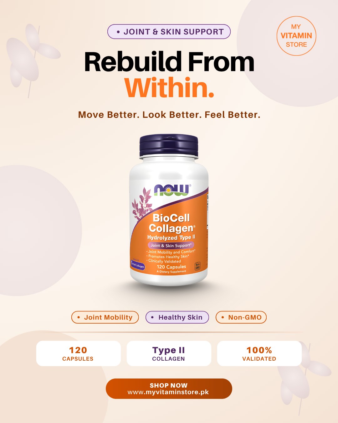 My Vitamin Store Facebook ad