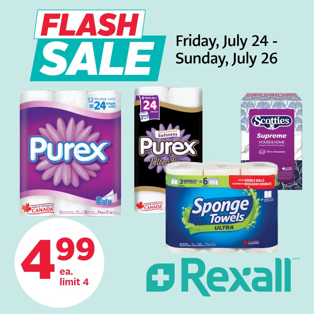 Rexall Drugstore Facebook ad