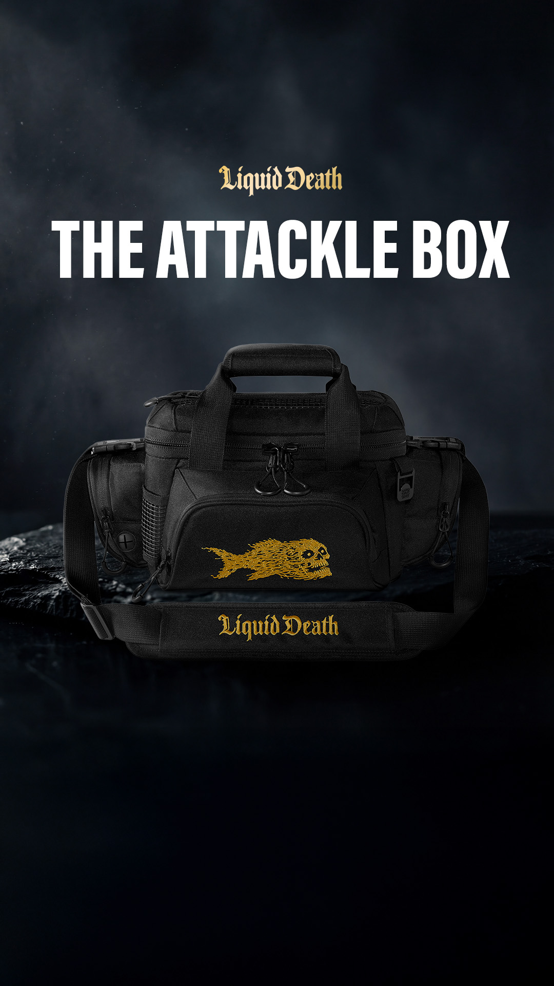 Liquid Death Facebook ad