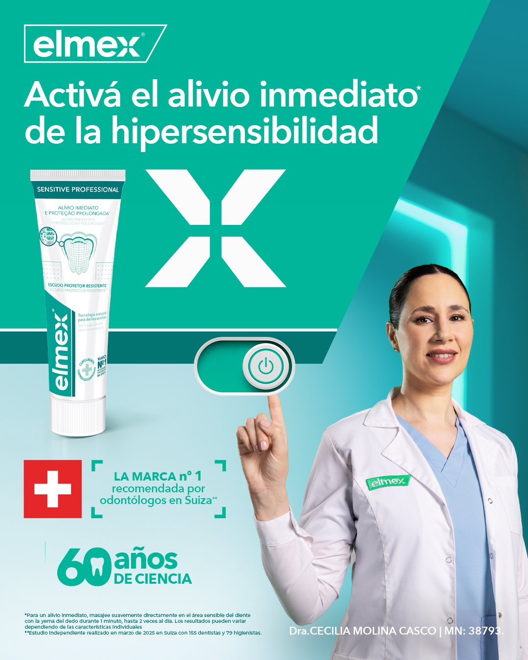 Elmex Latinoamérica Facebook ad: elmex Pasta de dientes, Cepillo de dientes y Enjuague bucal