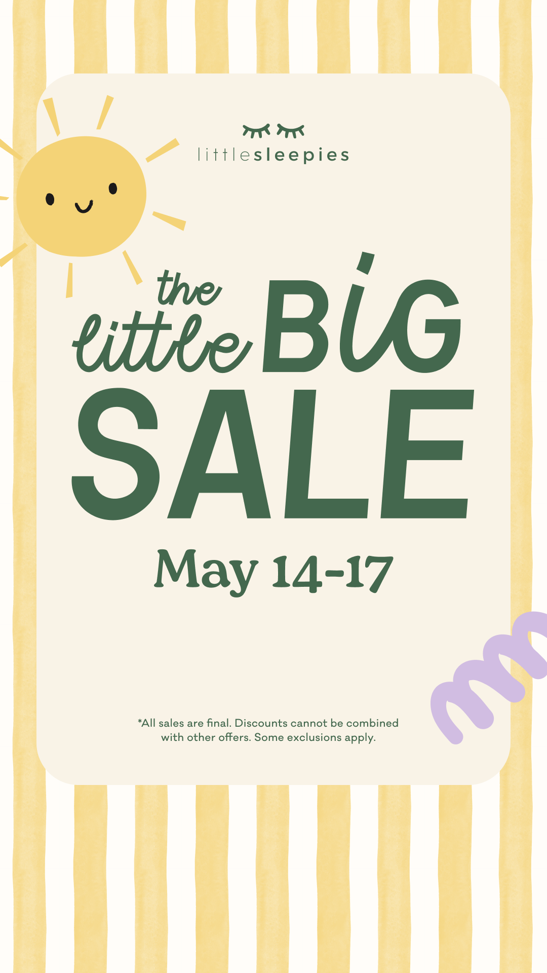 Little Sleepies Facebook ad