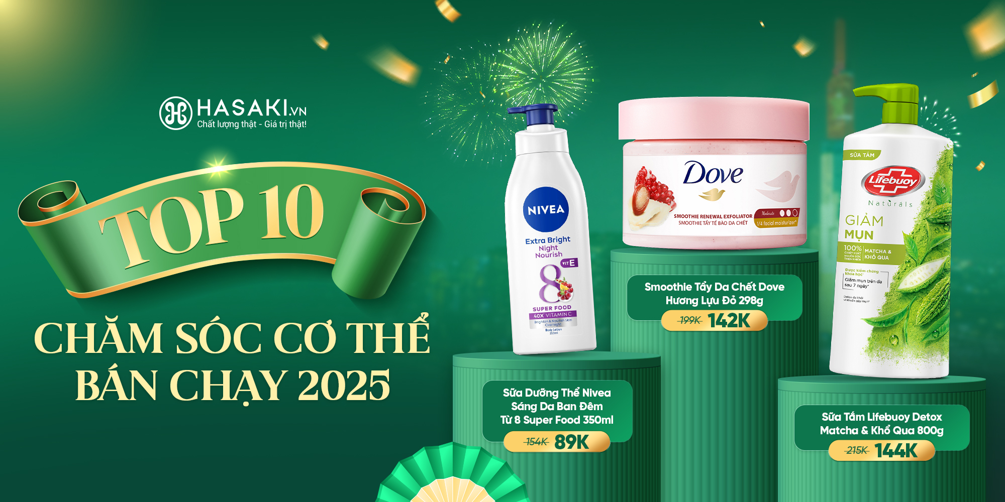 Hasaki Beauty & Clinic Facebook ad