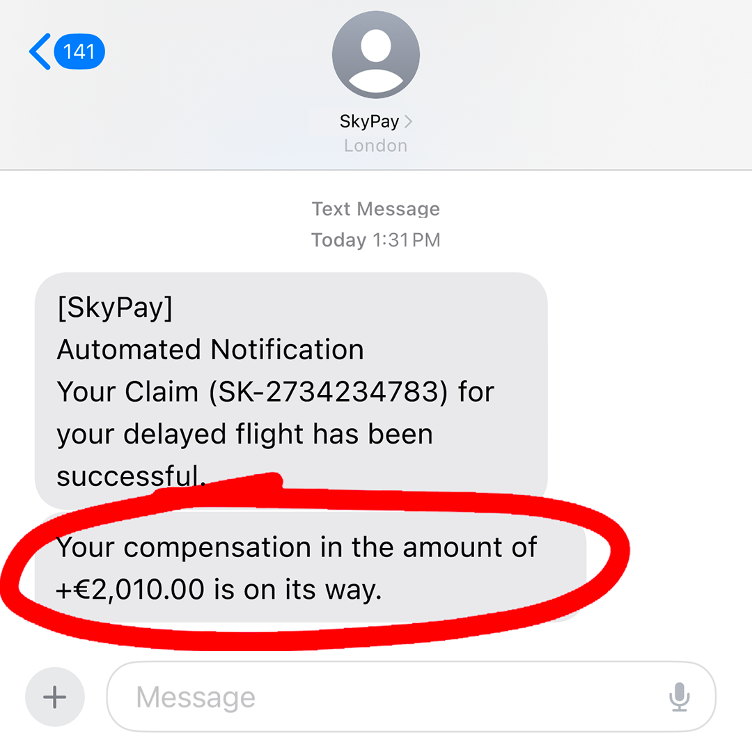 SkyPay Facebook ad from Mar 2, 2026