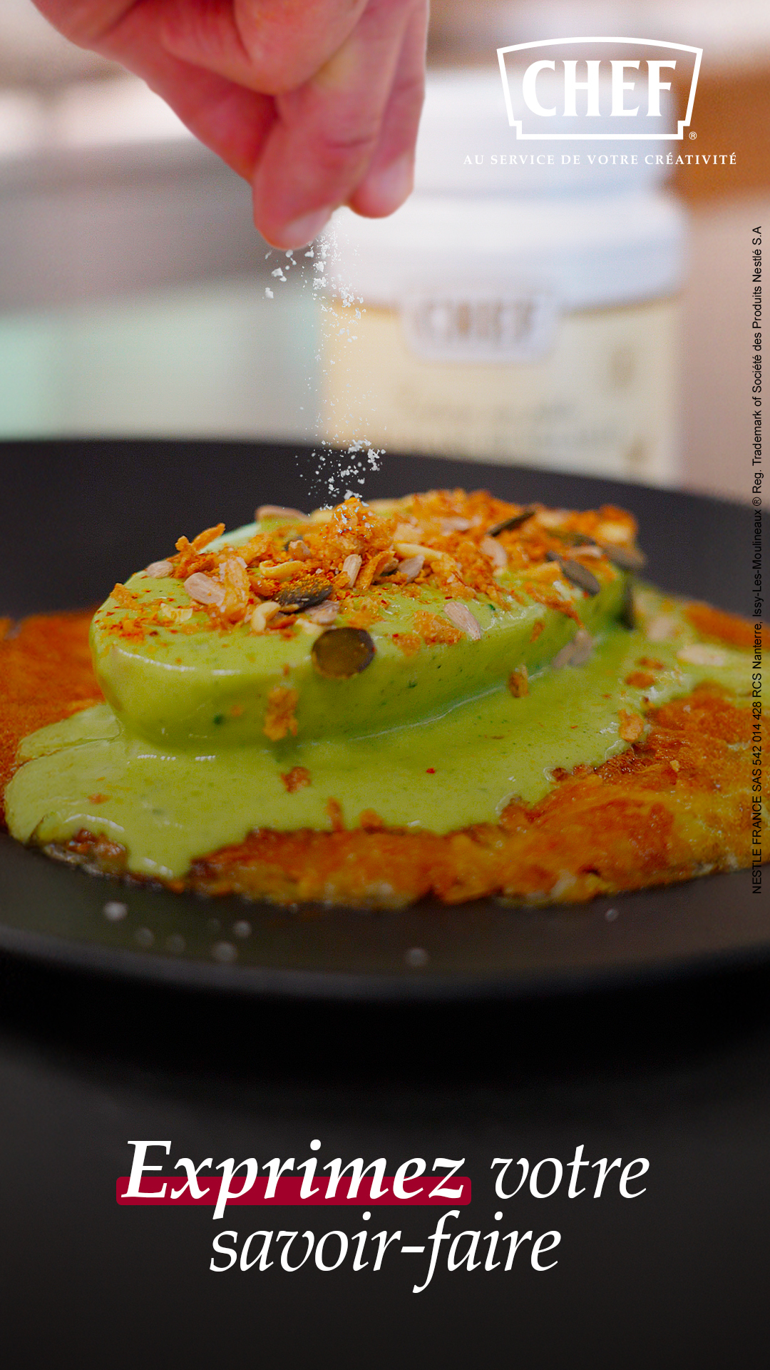 CHEF Facebook ad from Mar 28, 2026
