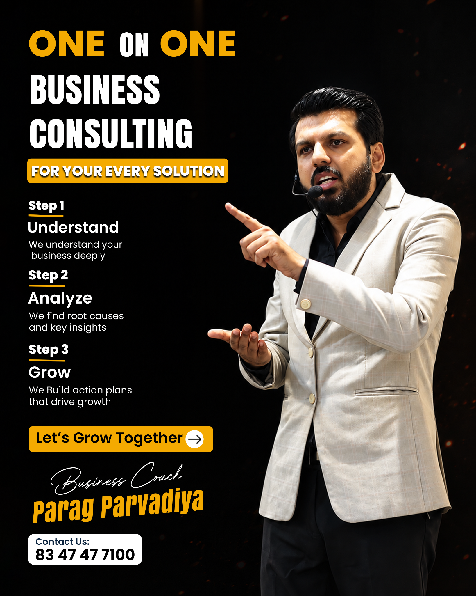 The Business Consultant Facebook ad