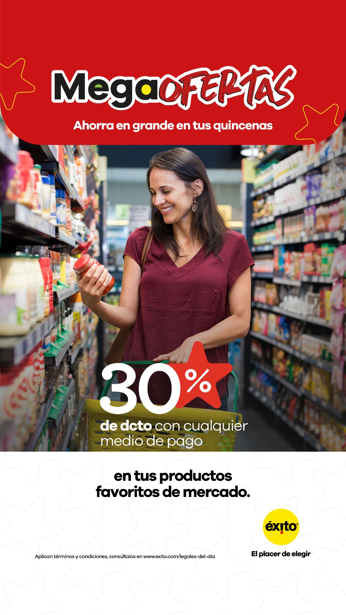 Éxito Facebook ad: Tu mercado con dcto.