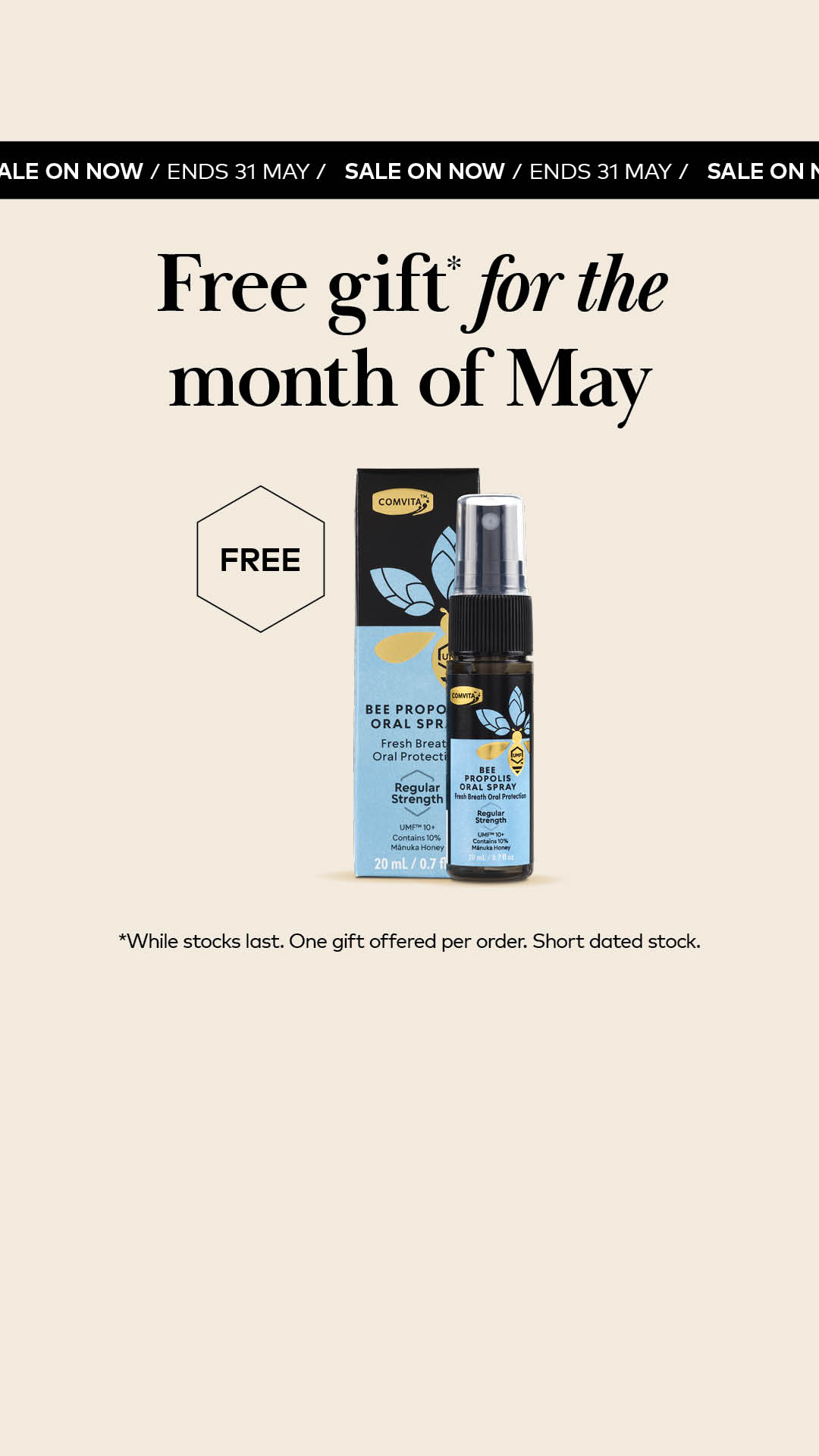 Comvita New Zealand Facebook ad