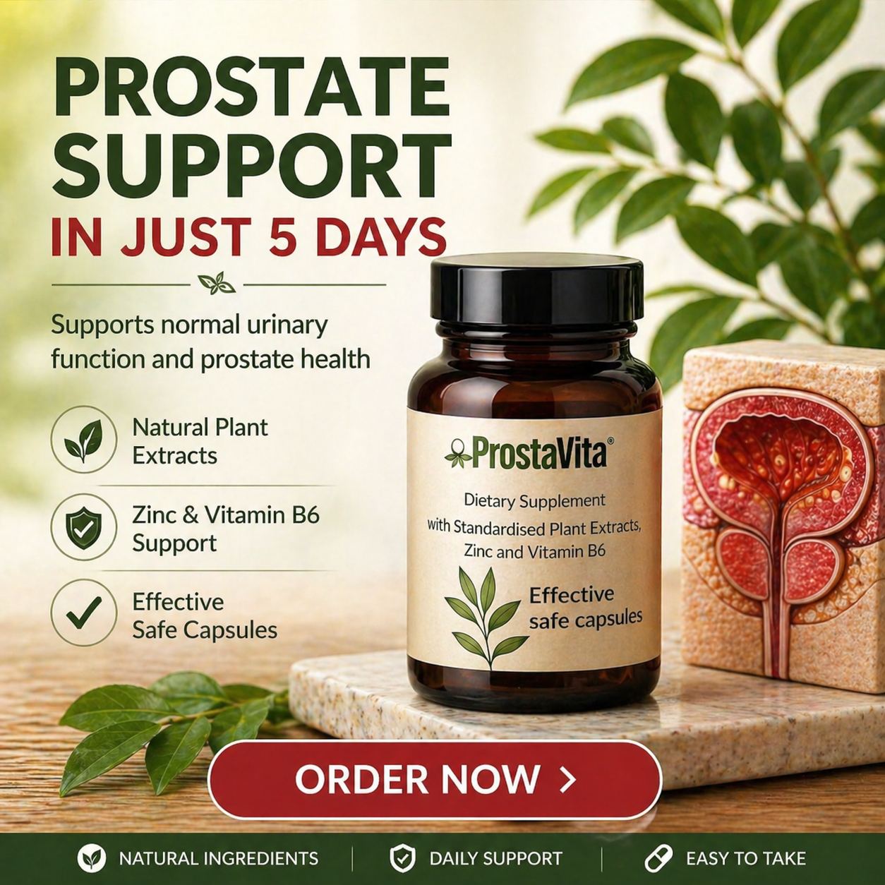 Health Science Journal UK Facebook ad: New Breakthrough in Prostate Health