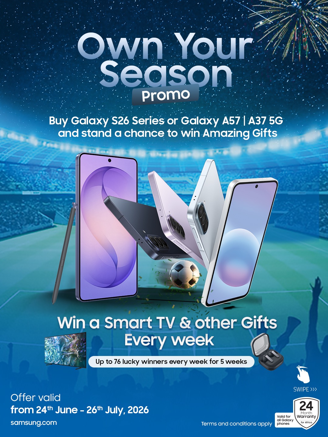 Samsung Facebook ad: This is your season.