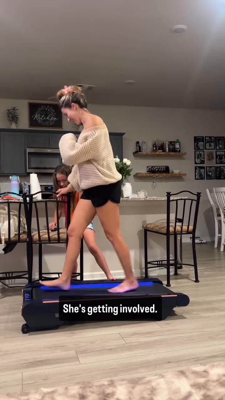 UREVO Facebook ad: UREVO Smart Walking Pad - Your Living Room Just Became a Gym