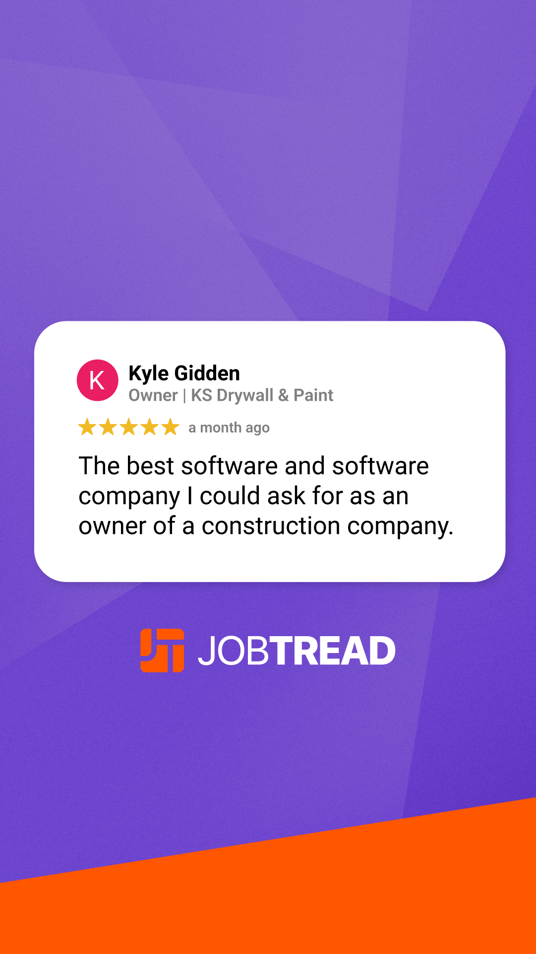 JobTread Software Facebook ad