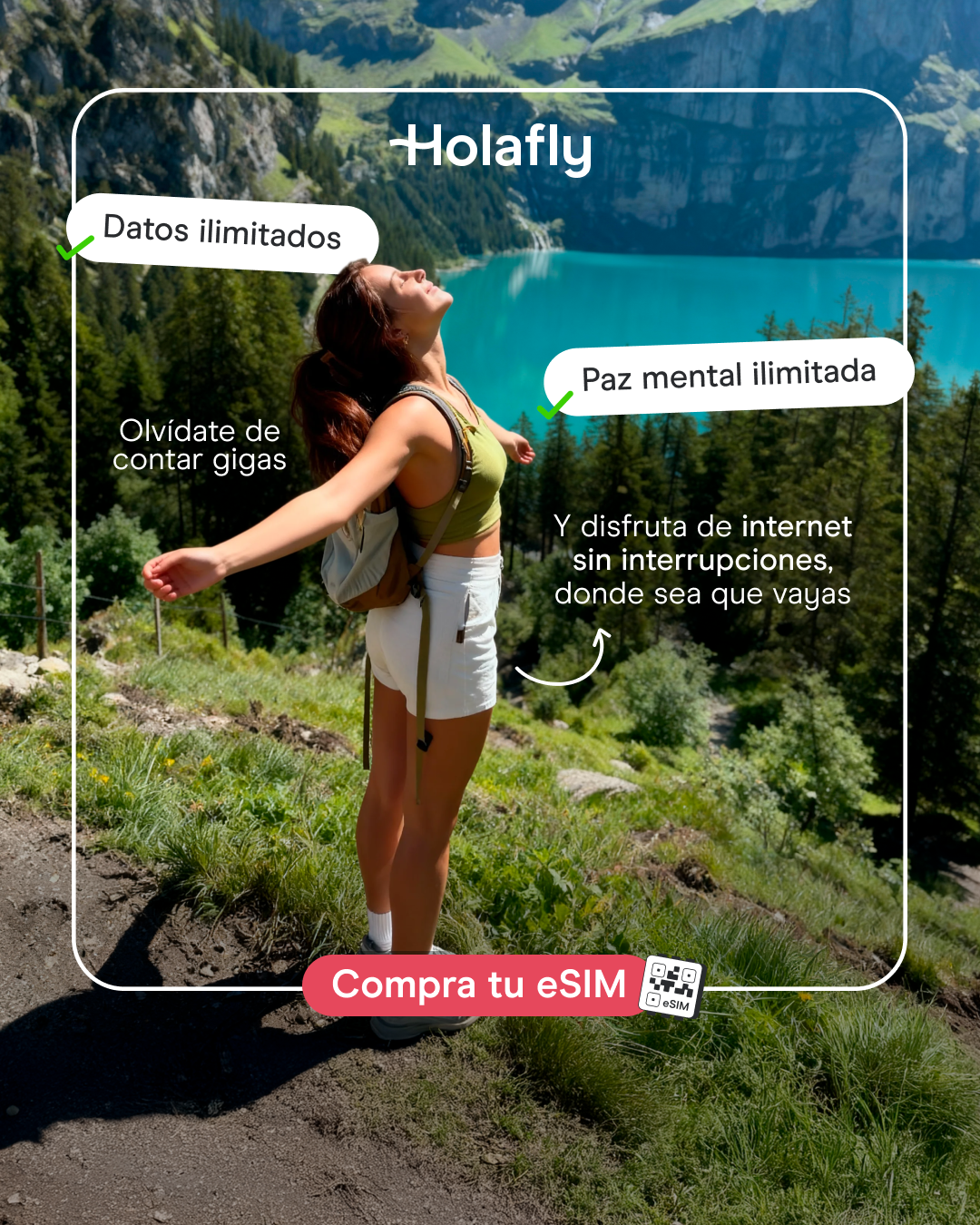 Holafly - Español Facebook ad