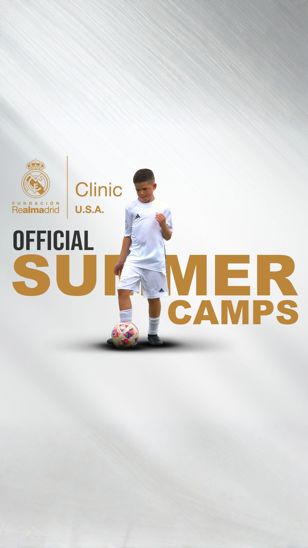 Real Madrid Foundation Camps USA Facebook ad