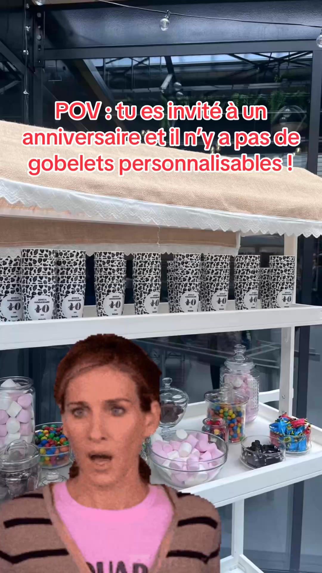 Le Gobelet Français Facebook ad: Évitez le drame, personnalisez vos gobelets!