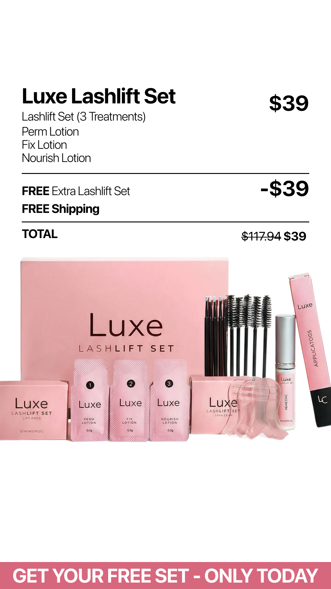 Luxe Cosmetics Facebook ad