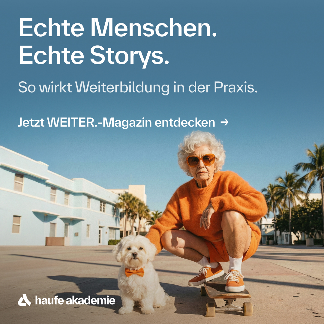 Haufe Akademie Facebook ad