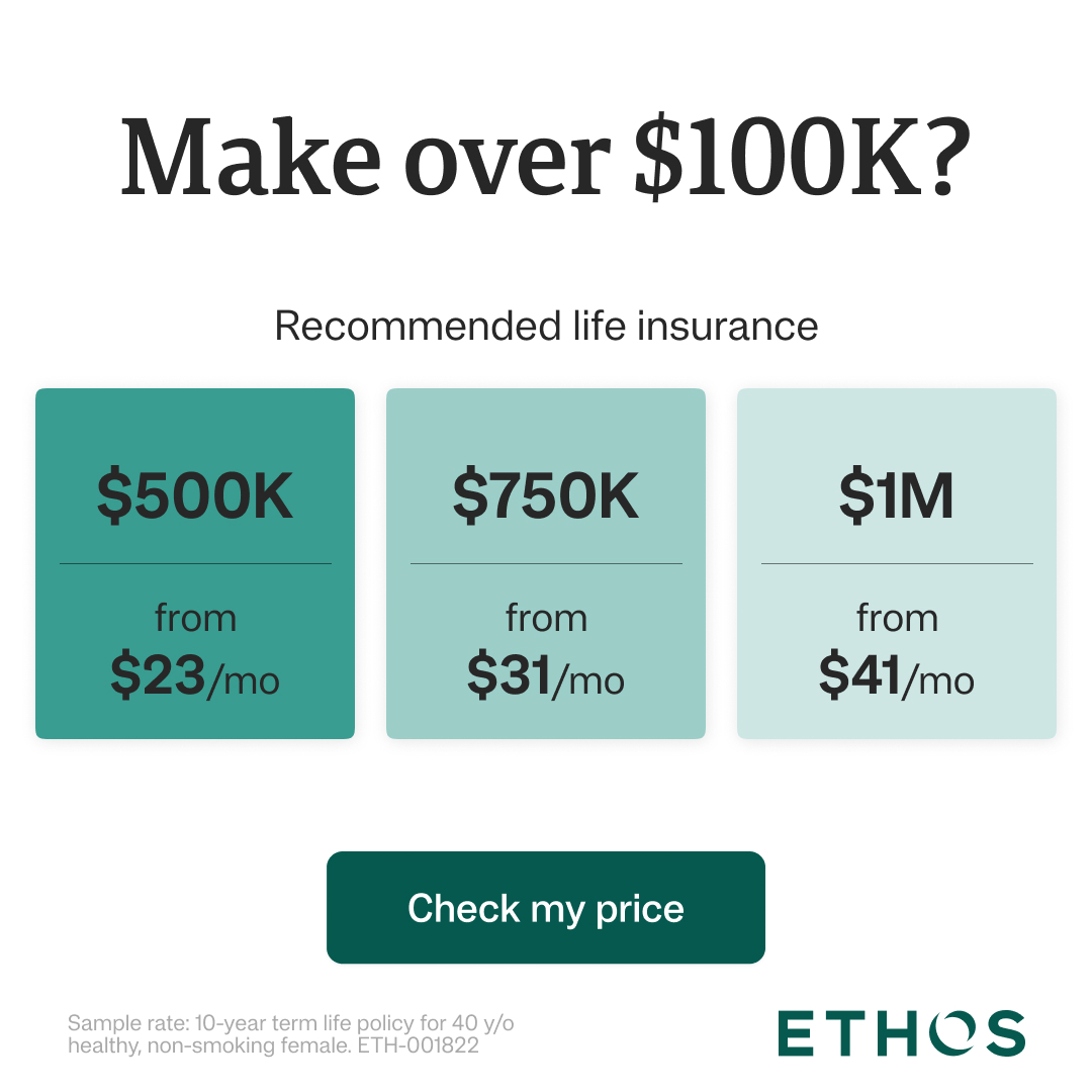 Ethos Facebook ad