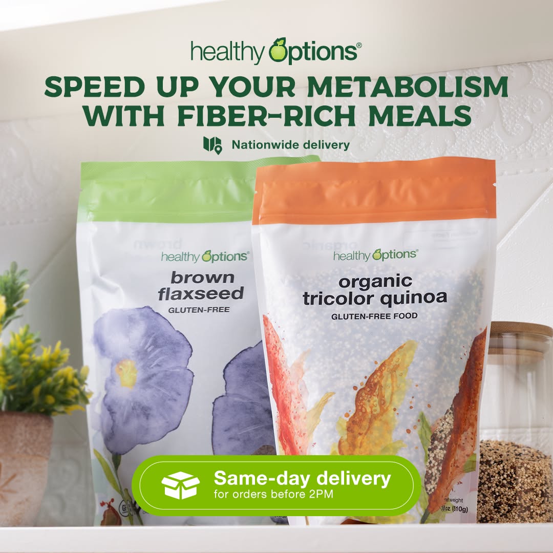 Healthy Options Facebook ad
