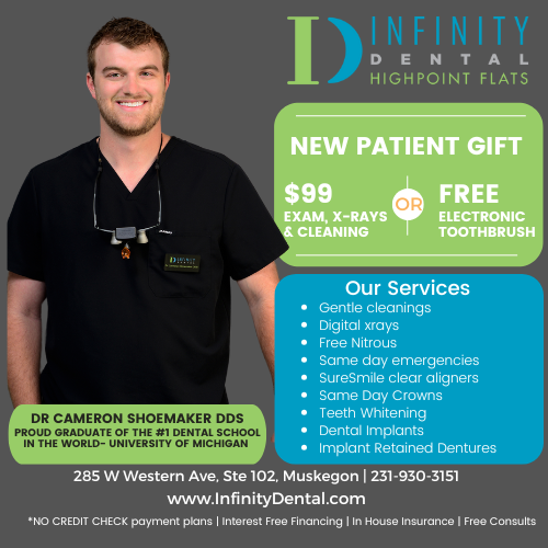 Infinity Dental HighPoint Flats Facebook ad: Infinity Dental Highpoint