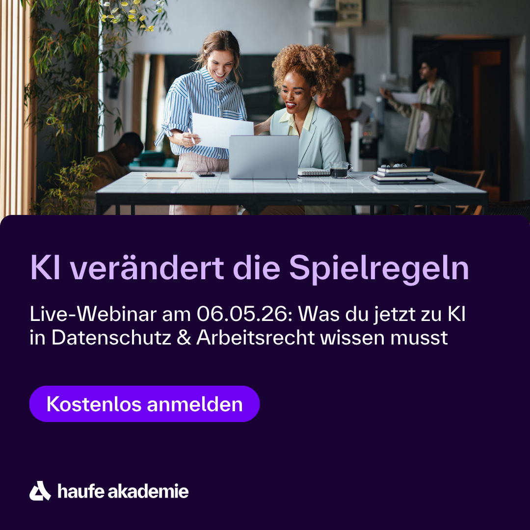 Haufe Akademie Facebook ad