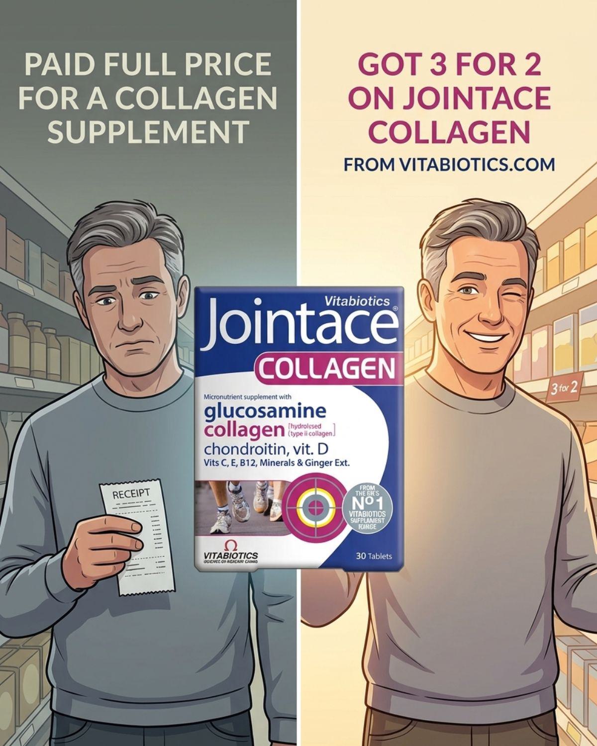 Vitabiotics Facebook ad: 3 For 2 On All Products
