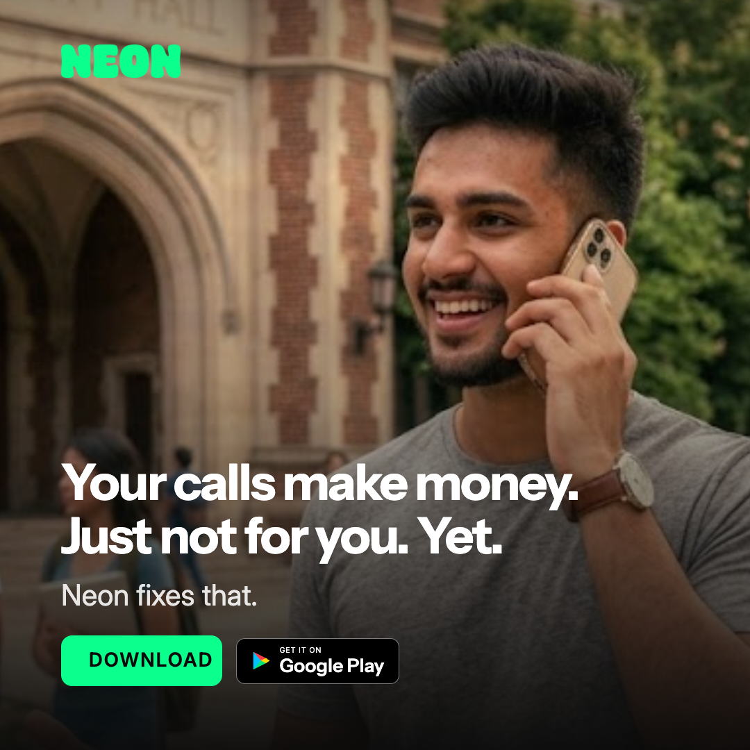 Neon Mobile Facebook ad