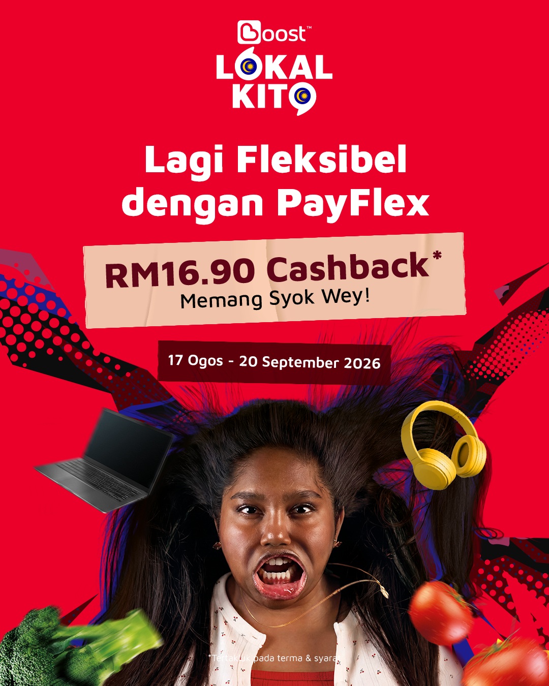 Boost Facebook ad: Lagi syok & fleksibel dengan Kredit Segera sehingga…