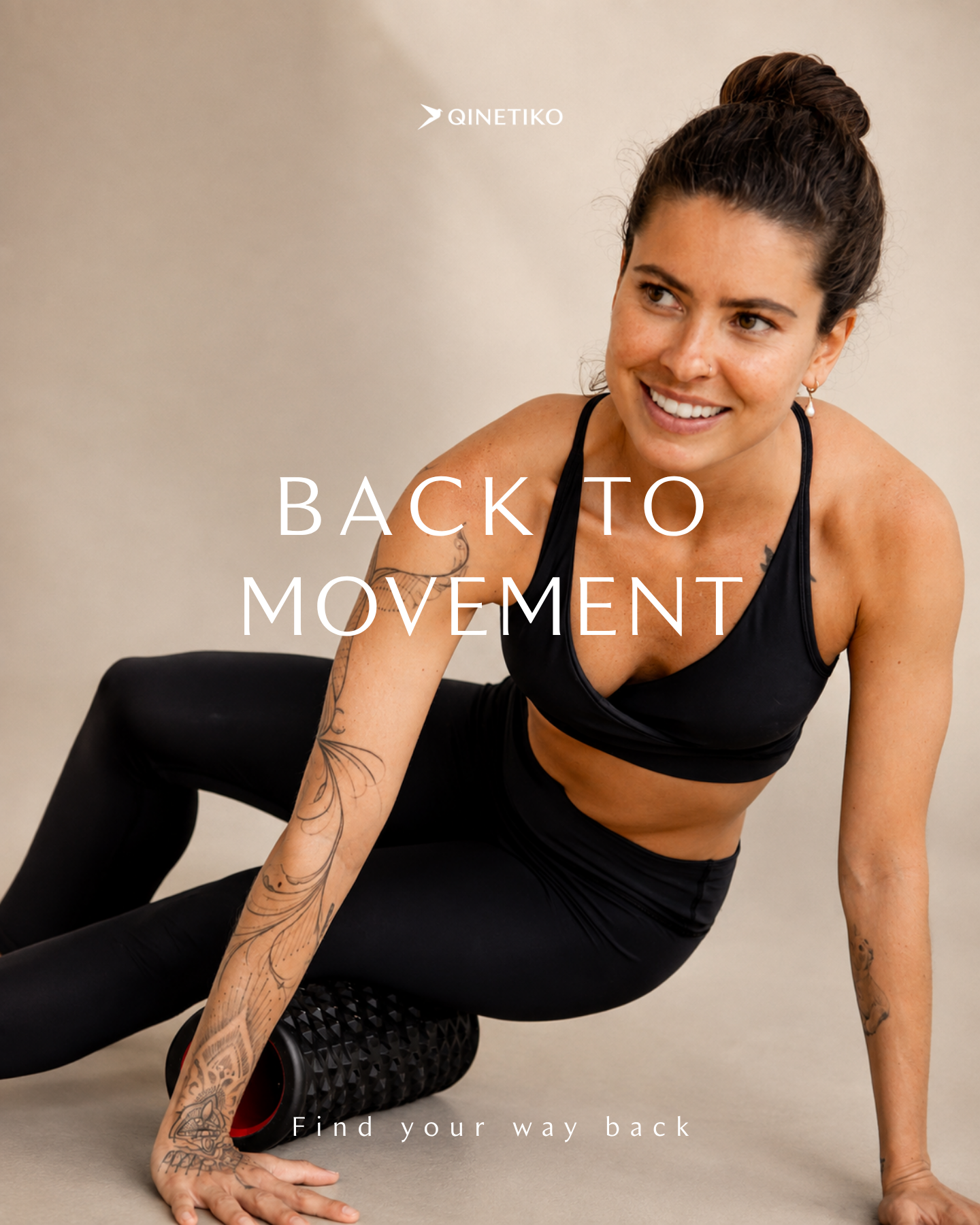Qinetiko.com Premium & Sustainable Activewear Facebook ad: Summer Sales up to -50% | Qinetiko