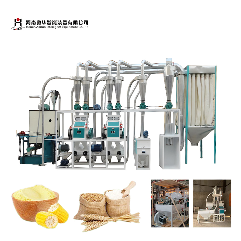 Henan Aohua Intelligent Machinery Equipment Co., Ltd. Facebook ad: Maximize your output with our wheat/corn milling production…