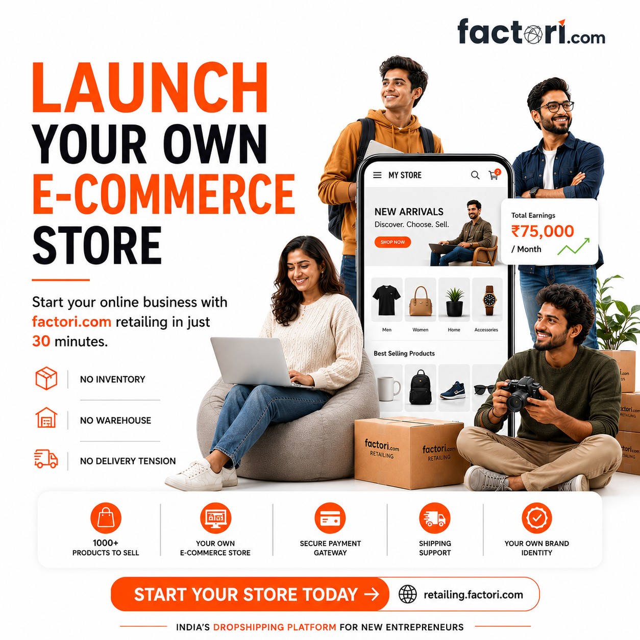 Factori.com Facebook ad