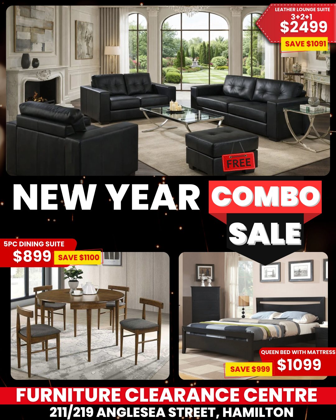 Furniture Clearance Centre Facebook ad
