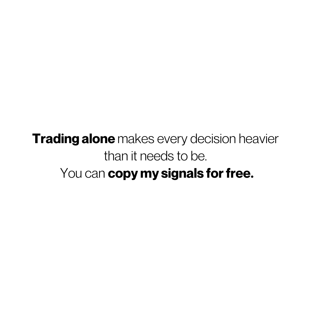 Magic Trader - Progress Facebook ad: Trading feels harder than it should.