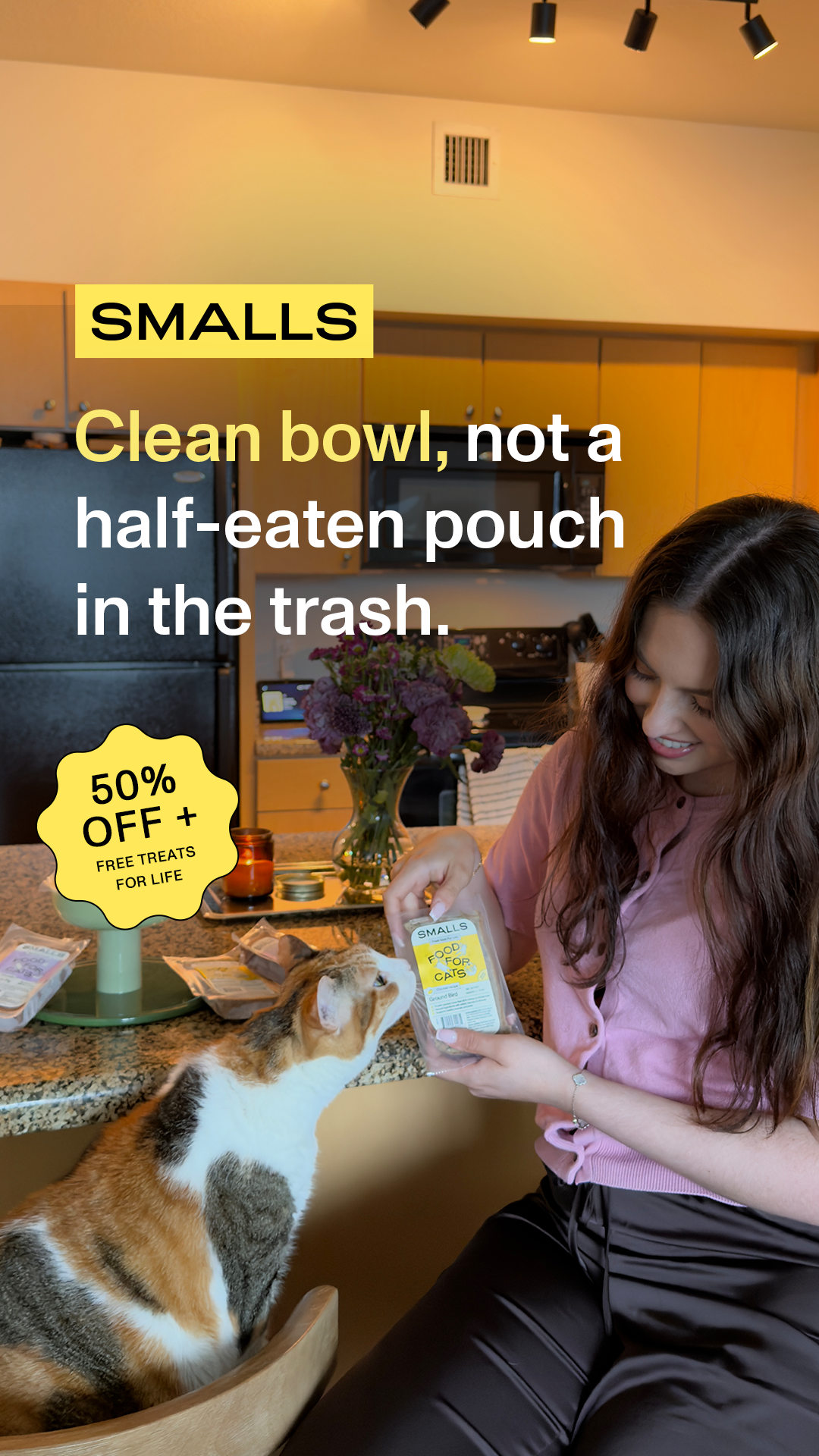 Smalls Facebook ad