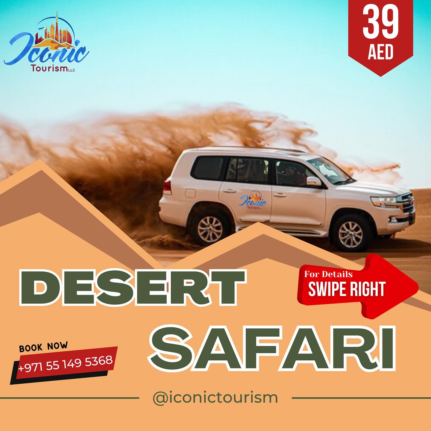Iconic Tourism L.L.C Facebook ad