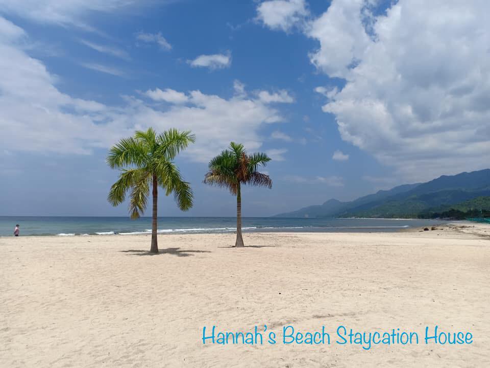 Hannah's Beach Staycation House Facebook ad: HANNAH'S Beach Staycation House; spacious modern guest…