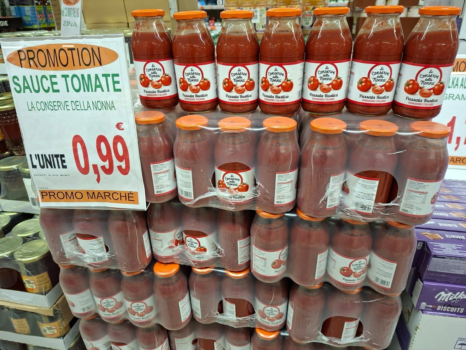 Promo marché Facebook ad: VENTE FLASH