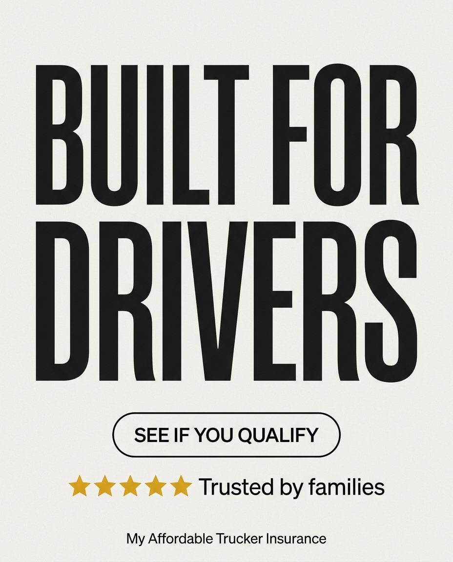 My Affordable Trucker Insurance Facebook ad
