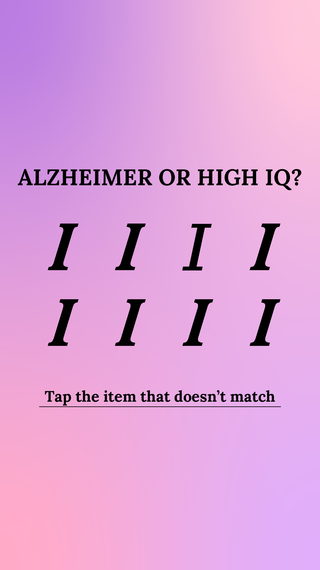 Brain Health Check Facebook ad