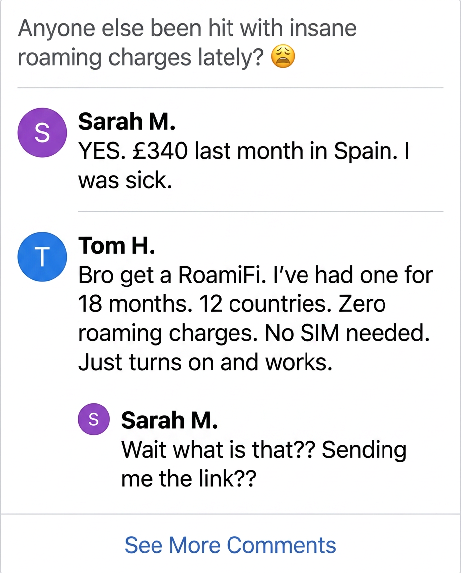 Dr. Laurent Health and Wellness Facebook ad: I added up what I'd spent on international data over three…