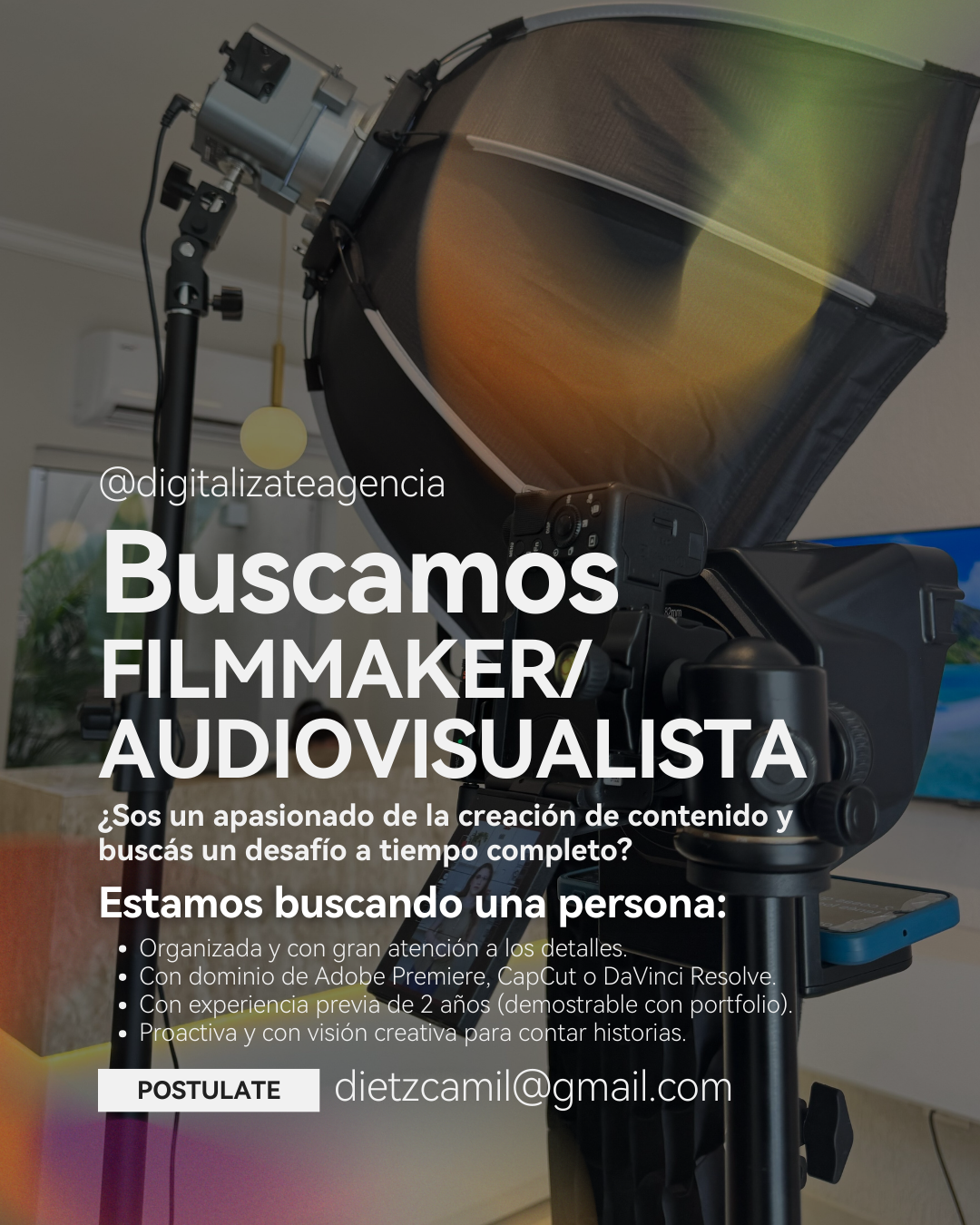Digitalízate Facebook ad: Chatea con nosotros