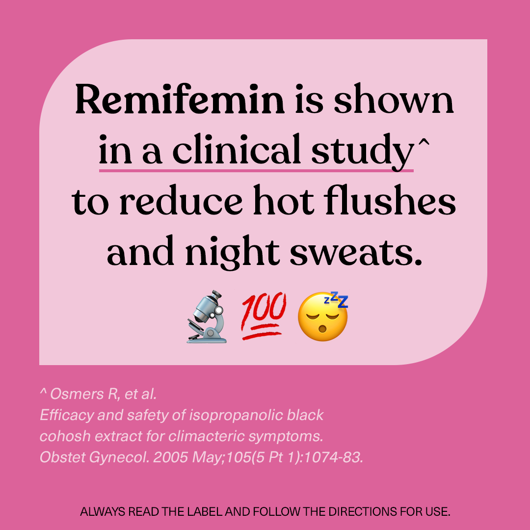 Remifemin Australia Facebook ad: Menopause Relief