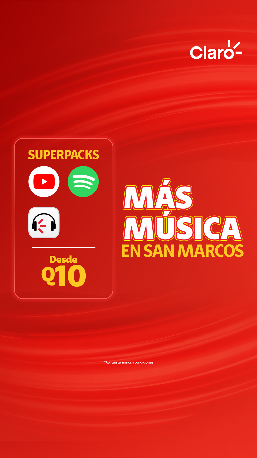 Claro Guatemala Facebook ad