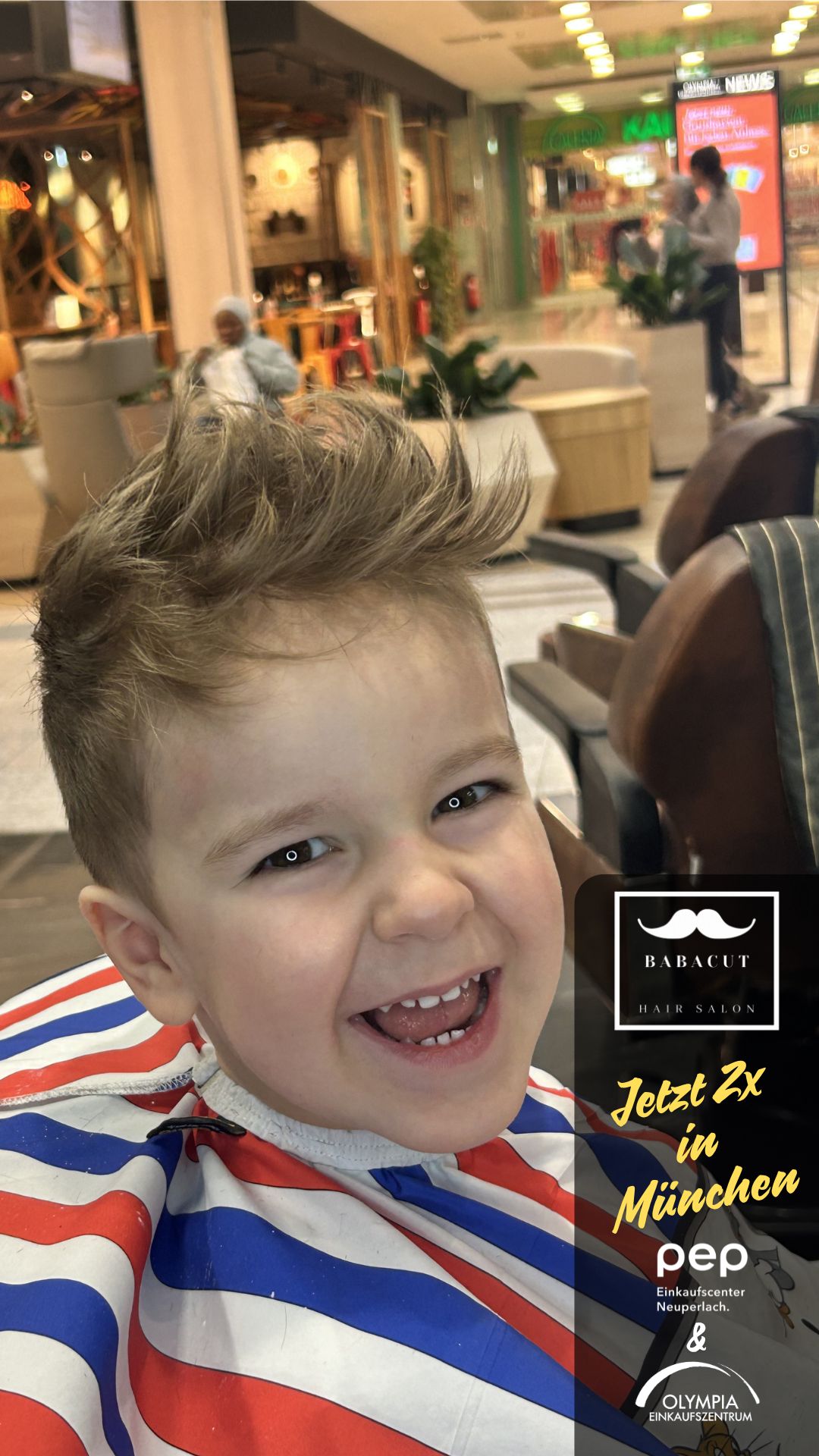 Babacut Hair Salon Facebook ad