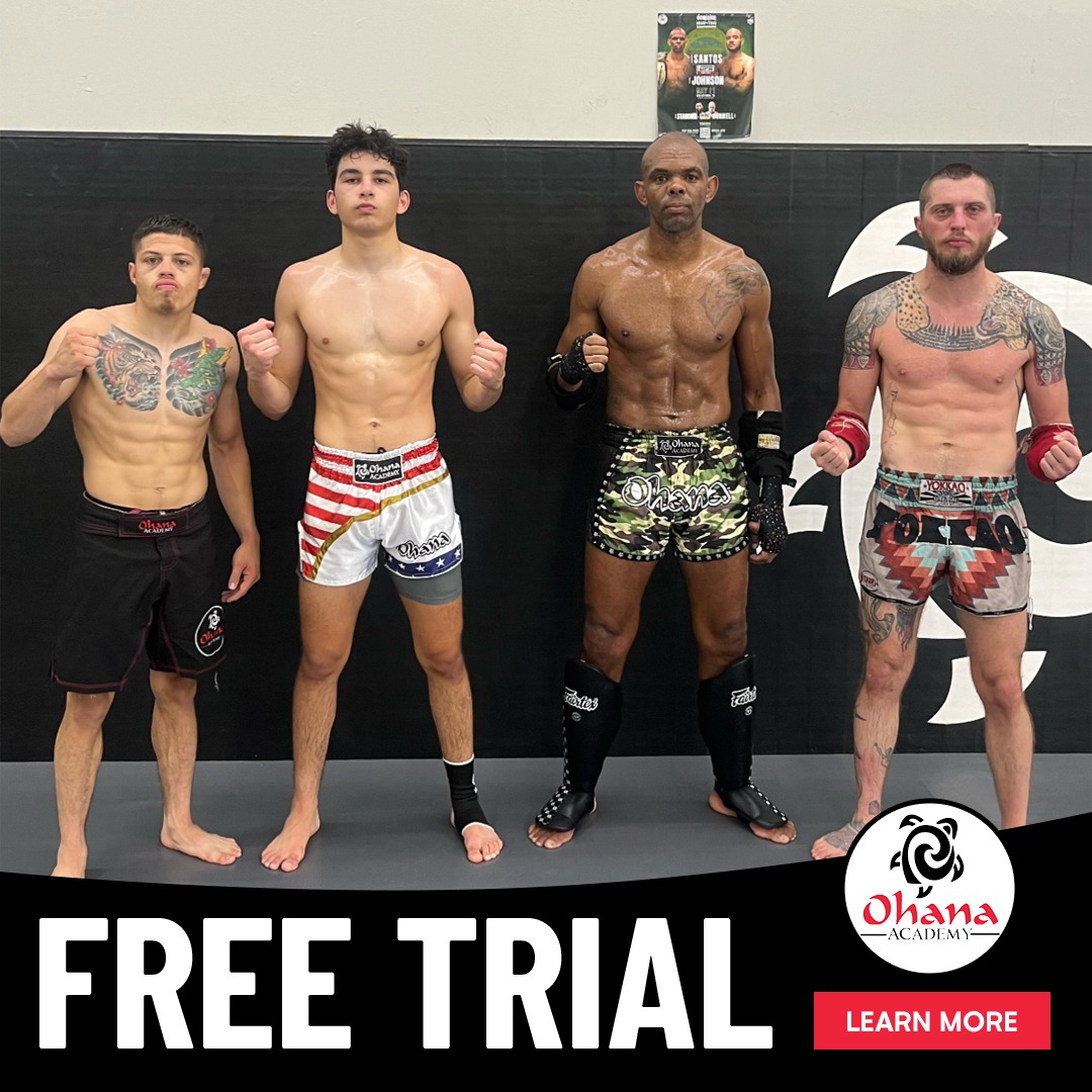 Ohana West Facebook ad: Experience Muay Thai Today!