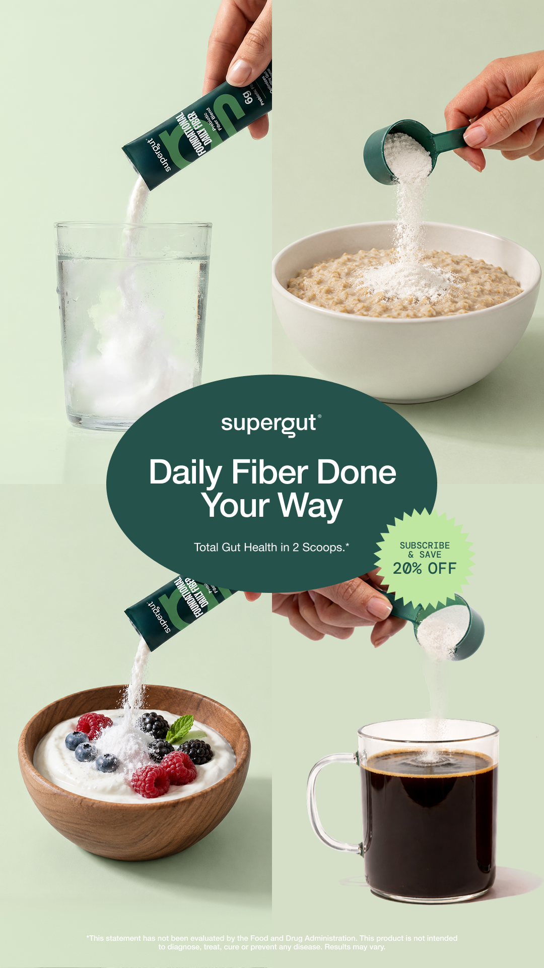 Supergut Facebook ad