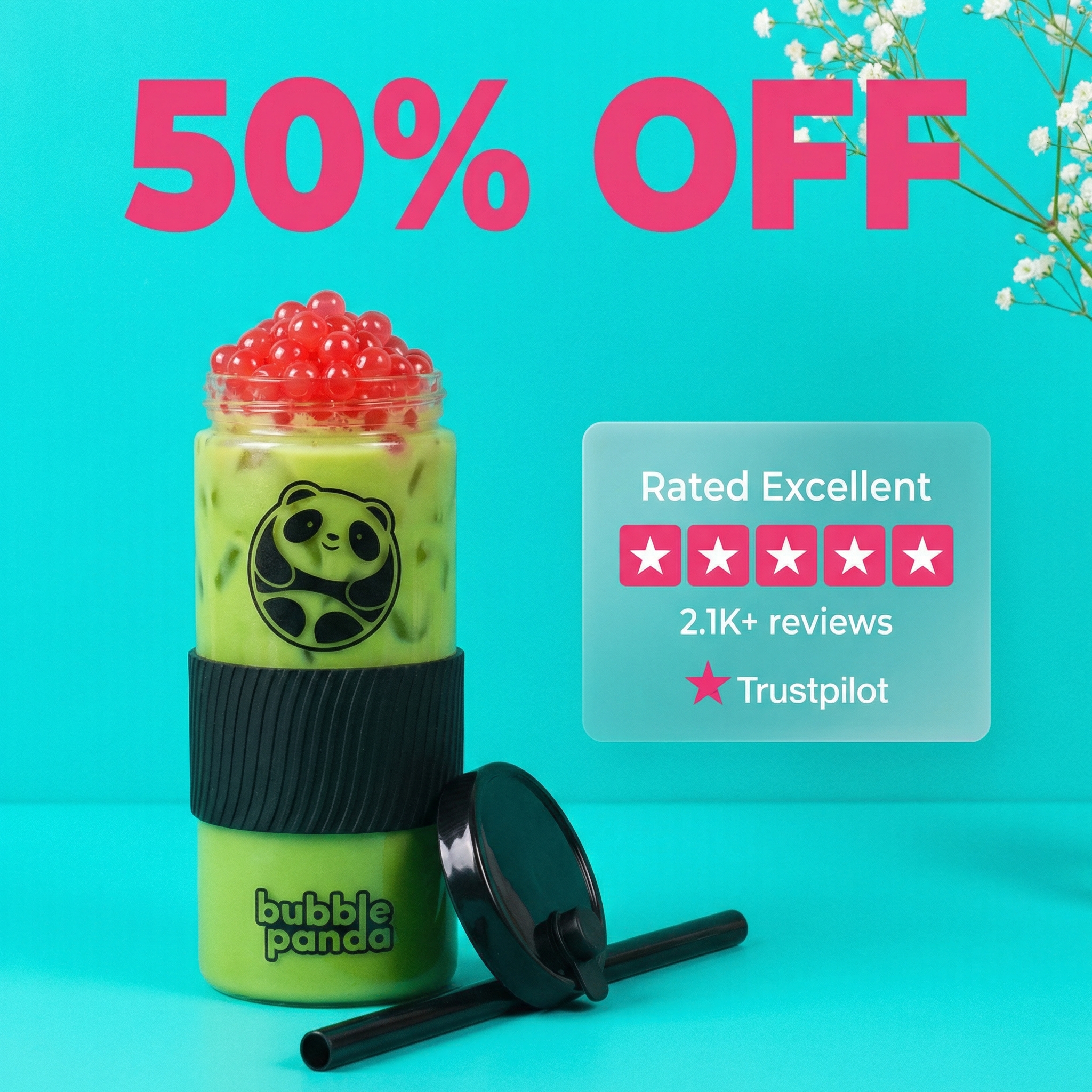 Bubble Panda Facebook ad