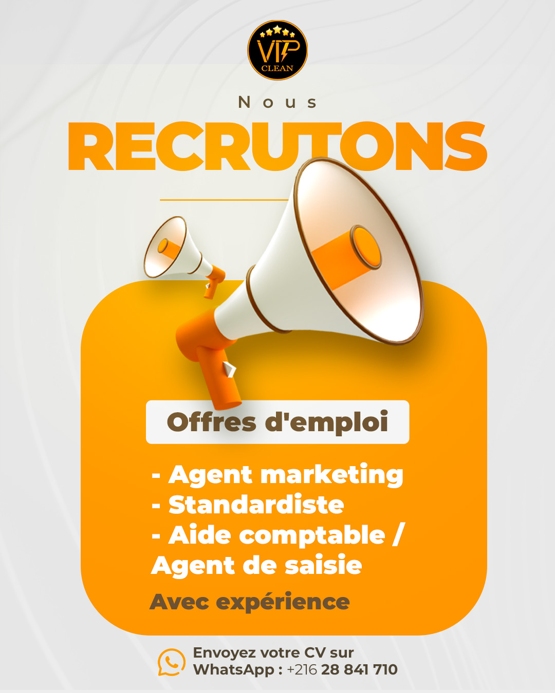 VIP Clean : Société de nettoyage Facebook ad