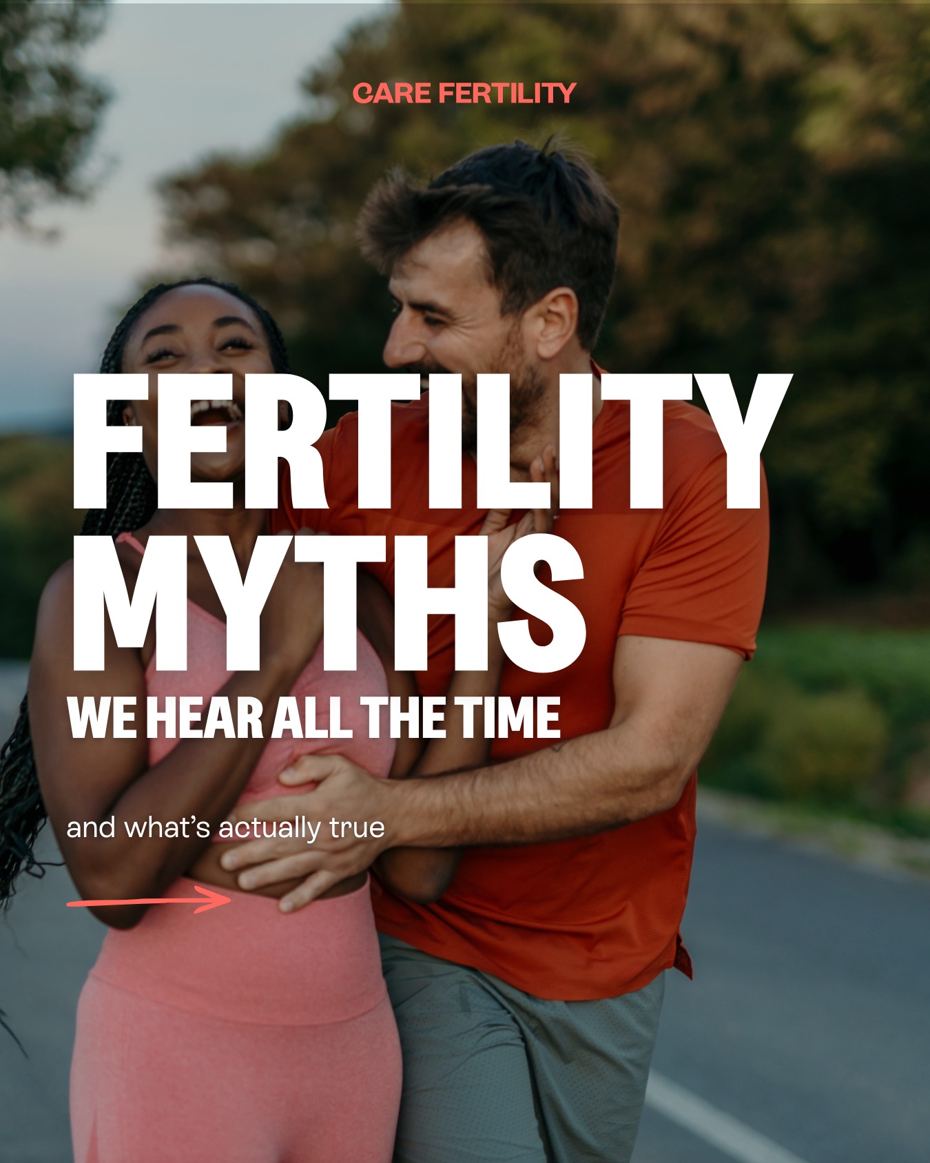 Care Fertility Facebook ad