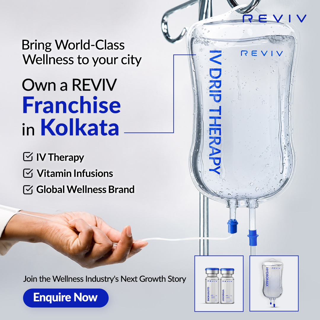 REVIV India Facebook ad: Own a REVIV Franchise in Kolkata